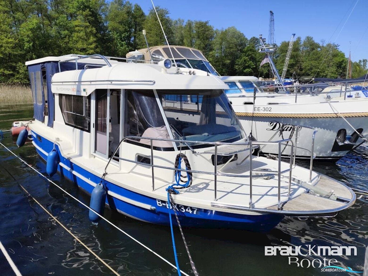 Balt Suncamper 30 Hausboot / Flussboot 2014, mit Yanmar 2GM20 motor, Deutschland