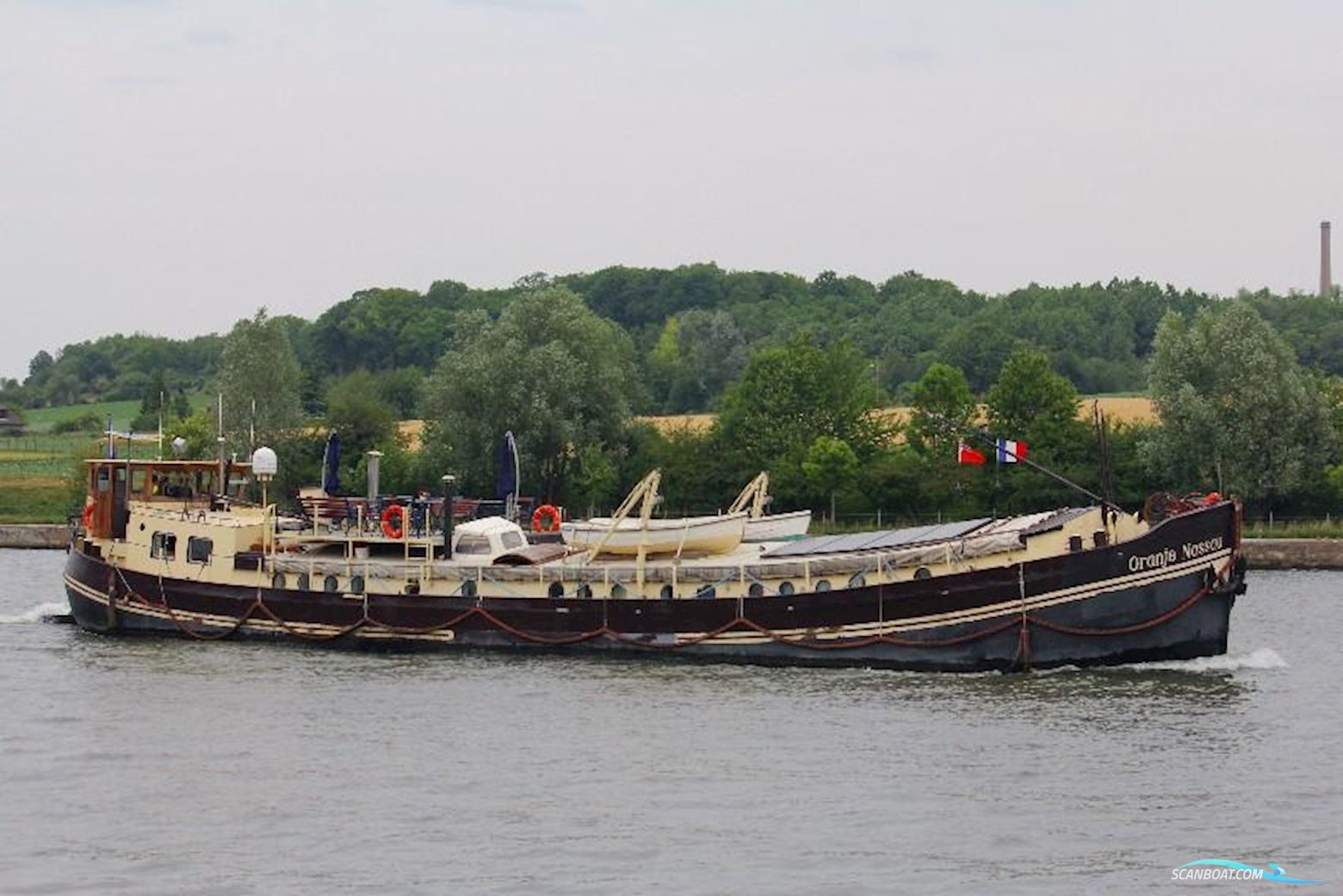 Barge Steilsteven Hausboot / Flussboot 1932, mit Gardner motor, Niederlande