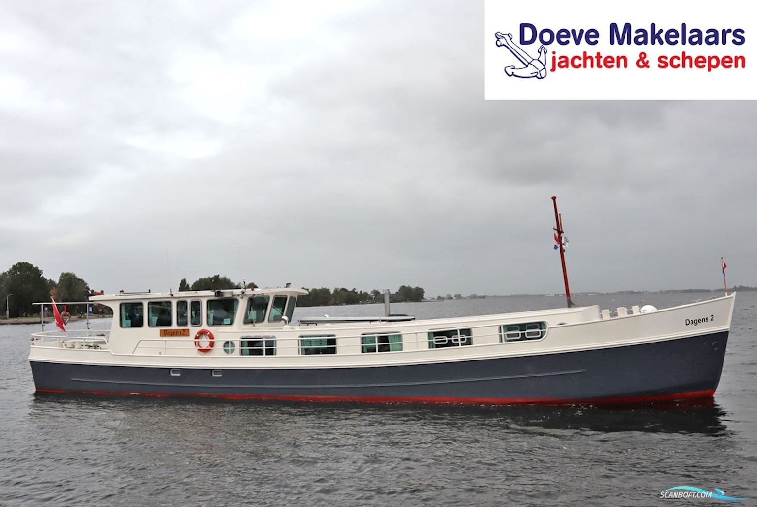 Beurtmotor 23.15 Met Cbb Hausboot / Flussboot 2004, mit Daewoo<br />L136 motor, Niederlande