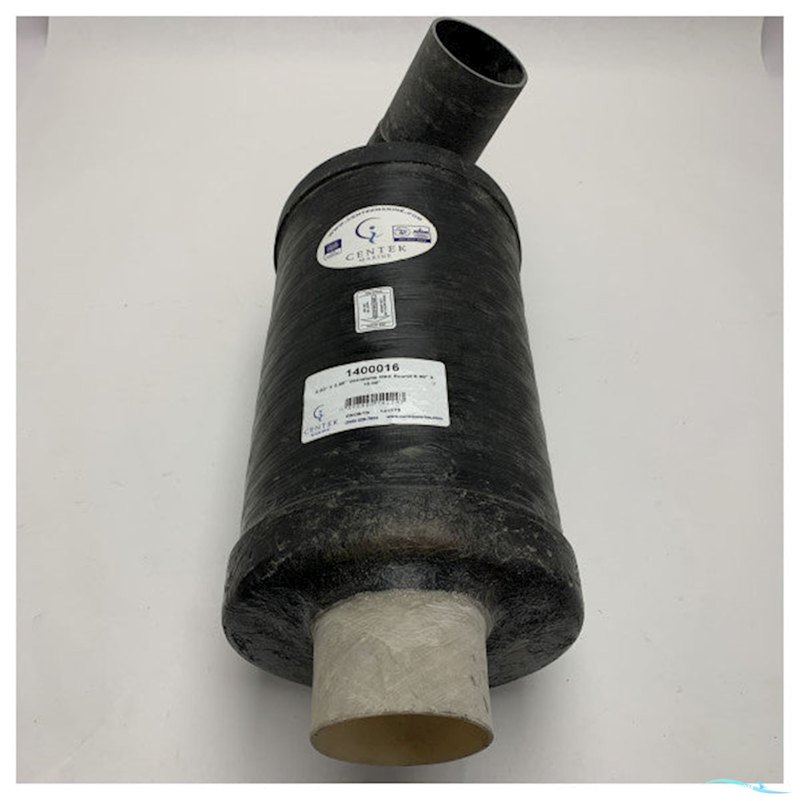 Centek 3.5 Inch Vernatone Mkii Round Exhaust Muffler - 1400016