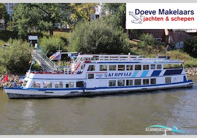 Dagpassagiersschip 221 pers, Rijn gecertificeerd Hausboot / Flussboot 1929, mit Volvo Penta<br />D9-MH motor, Niederlande