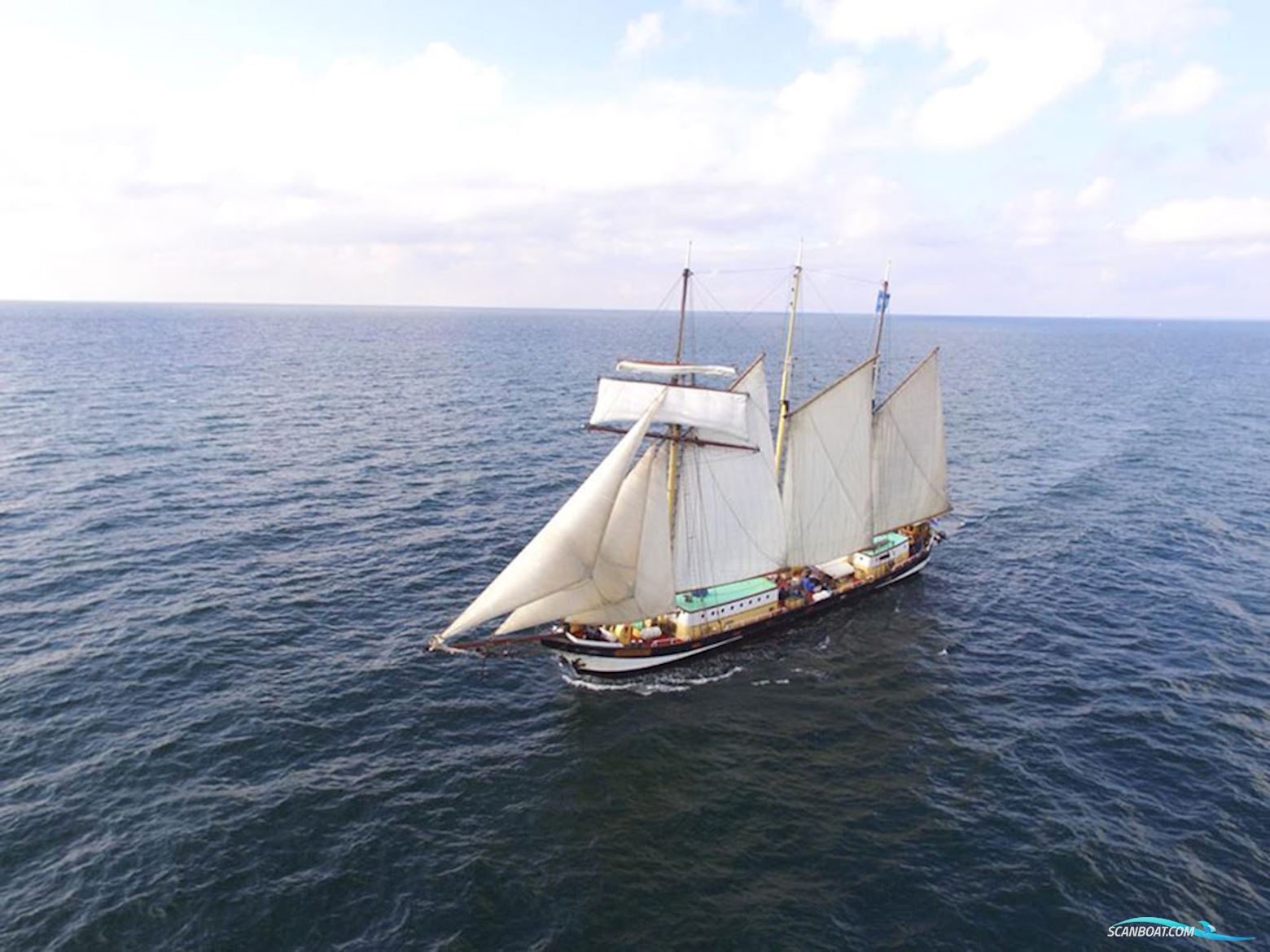 Drie mast Topzeil Schoener Swaensborgh