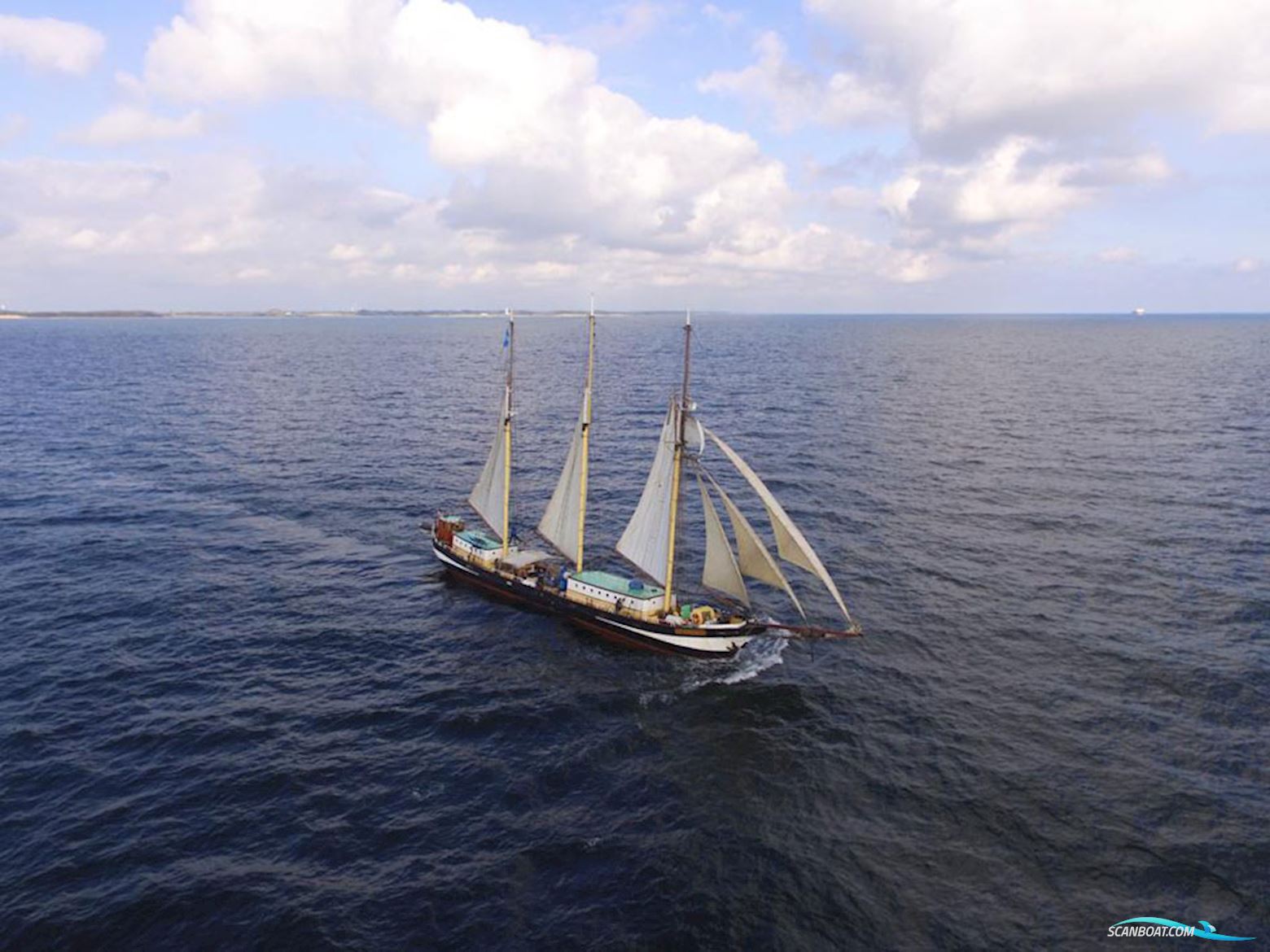 Drie mast Topzeil Schoener Swaensborgh