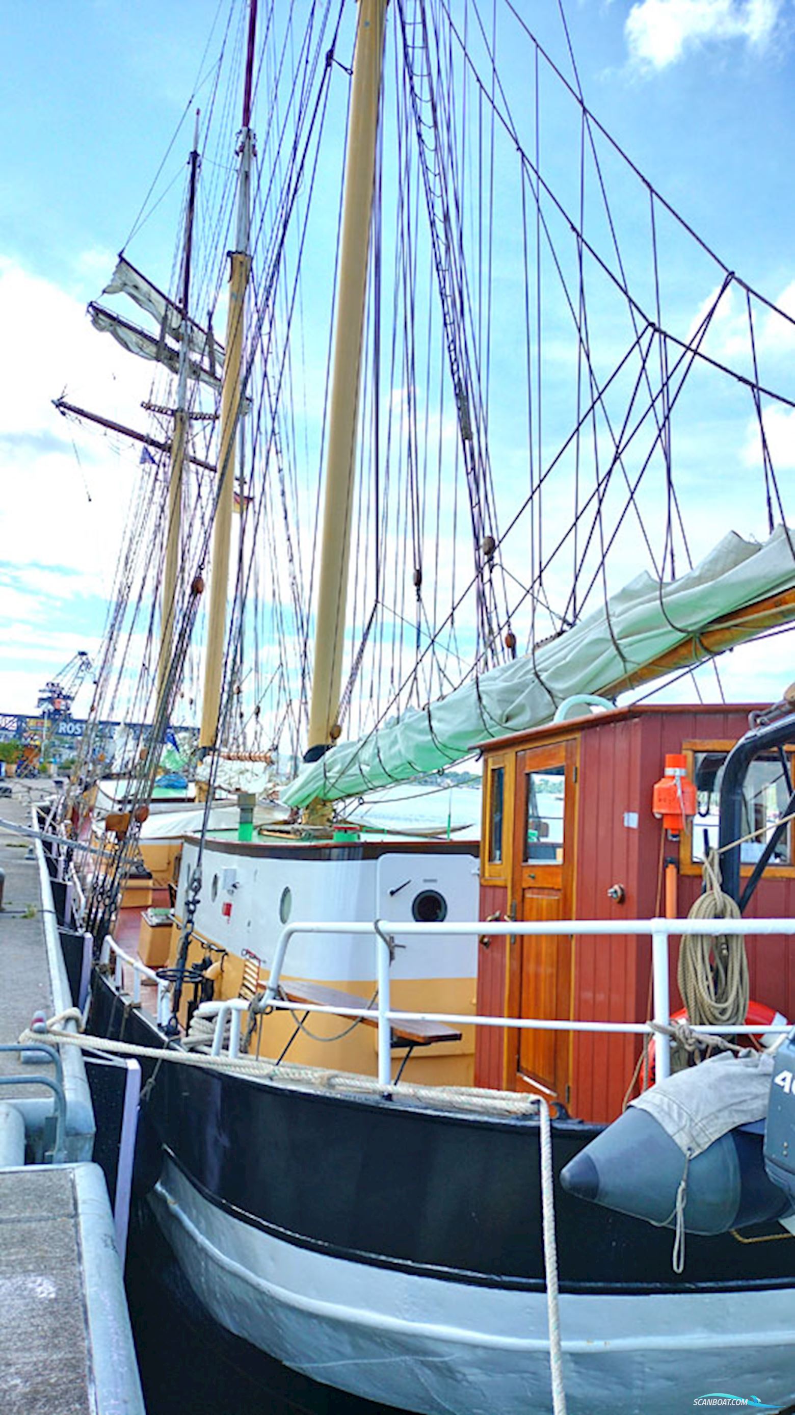 Drie mast Topzeil Schoener Swaensborgh