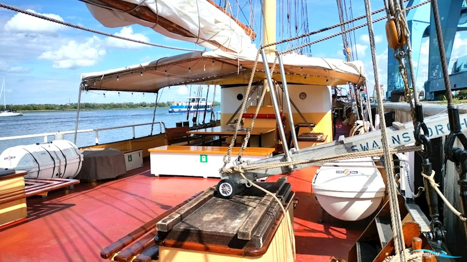 Drie mast Topzeil Schoener Swaensborgh