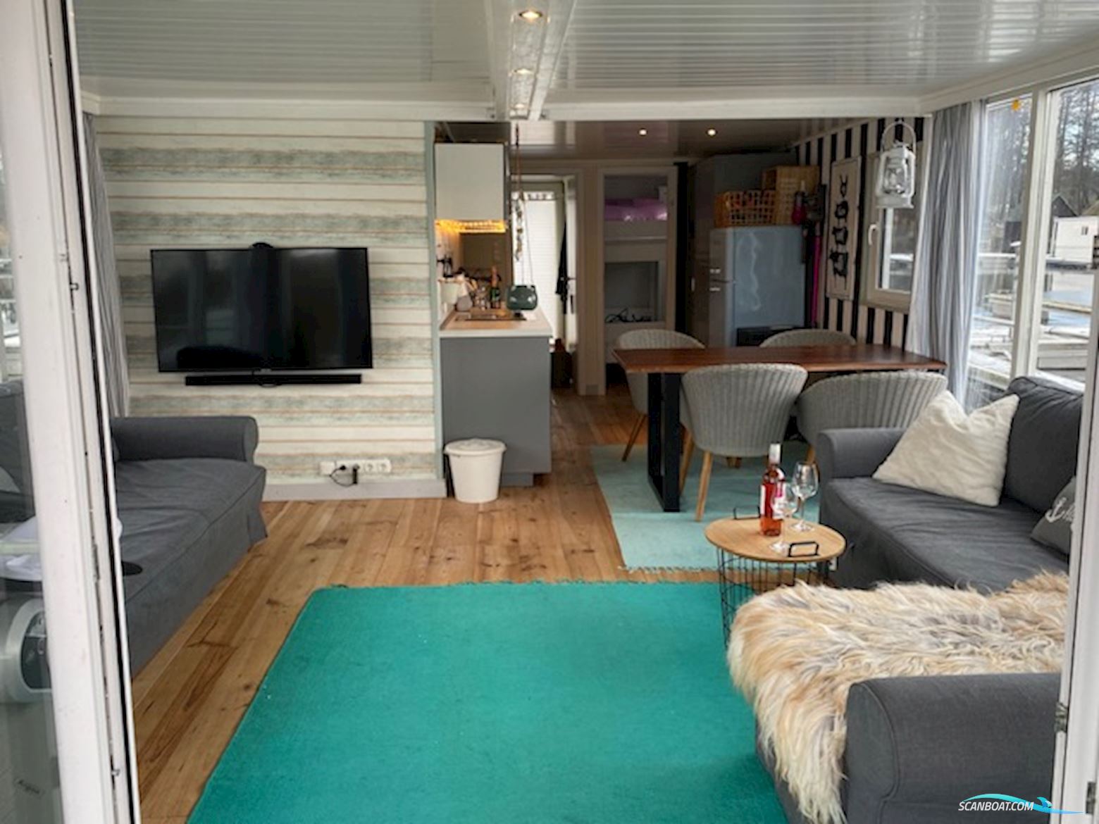 Einzelbau Hausboot