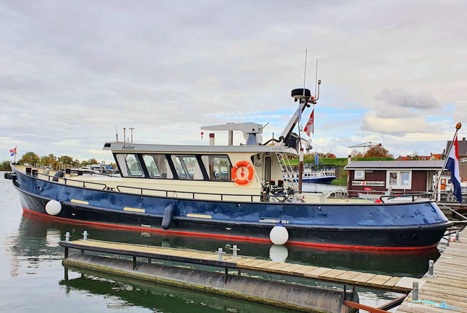 Ex Patrouille Vaartuig / Varend Woonschip 18.26 Met Ubc