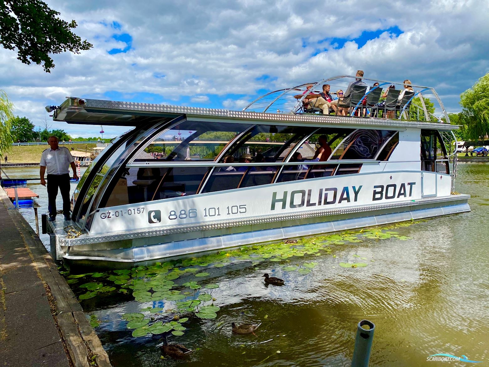 Houseboat Holiday Sun Deck 47 Hausboot / Flussboot 2024, Polen