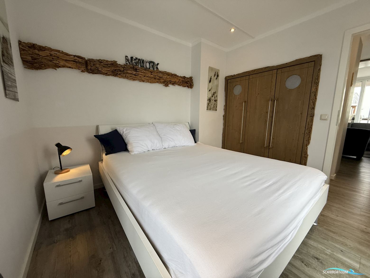 Houseboat Under Dock 18