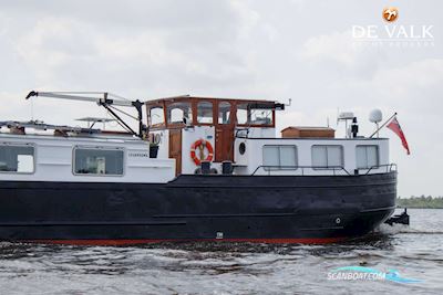 Houseboat Waterloft Luxemotor Spitz 38M Hausboot / Flussboot 1951, mit Gardner motor, Niederlande