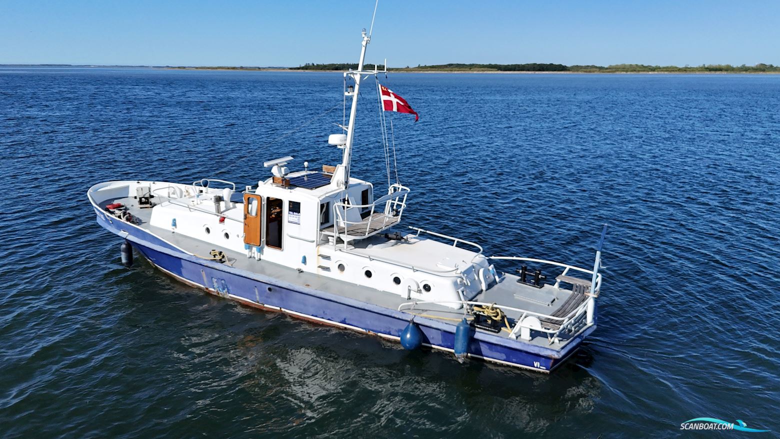 Husbåd / Sommerhus / Lystbåd Hausboot / Flussboot 1960, mit Mercedes motor, Dänemark