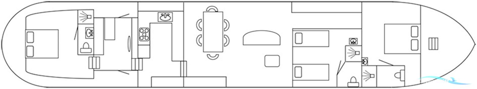 Katwijker 26.13 Varend Woonschip met CBB