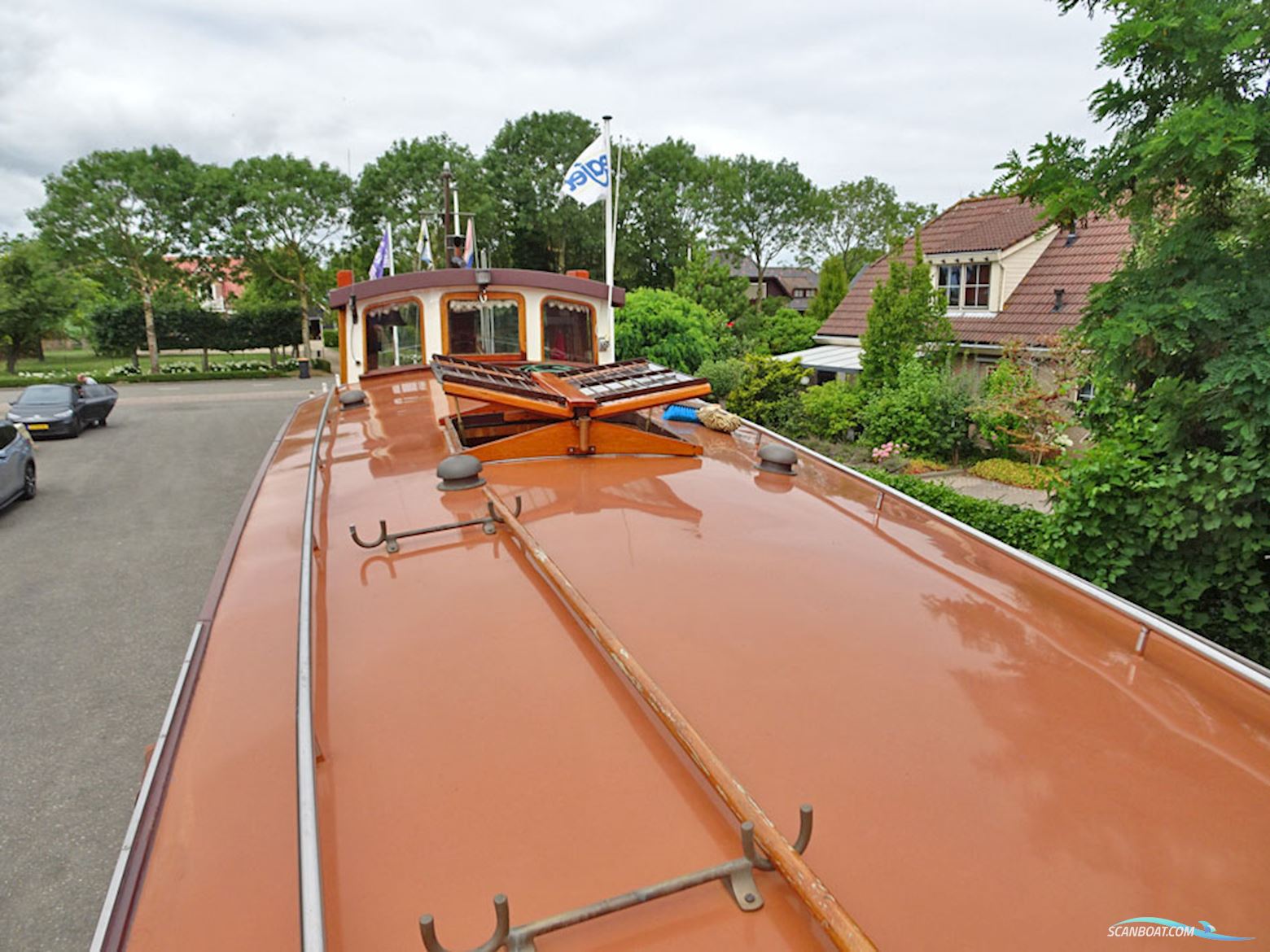 Klassiek Motorjacht 13.80, ex Barkasse