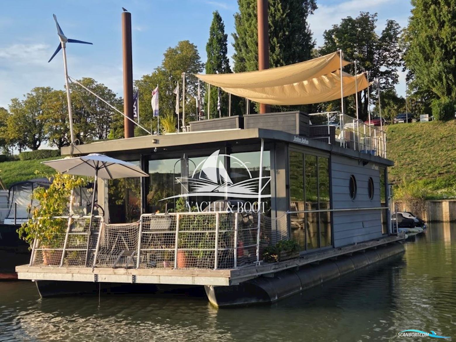 La Mare Appartboot Xxl Hausboot / Flussboot 2018, mit Yamaha Motor Company motor, Deutschland