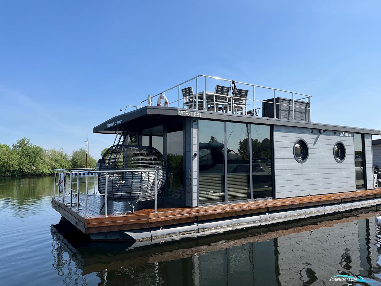 La Mare Hausboot / Flussboot 2020, mit Yamaha motor, Deutschland