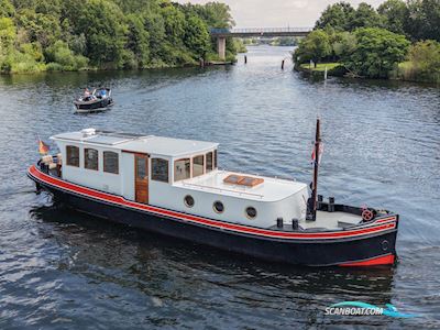 Luxe Motor 16.20 Deckhouse Hausboot / Flussboot 1927, mit Mercedes<br />OM366 motor, Niederlande