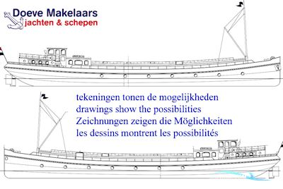 Luxe Motor Elizabeth III 42.46 casco Hausboot / Flussboot 1921, Niederlande