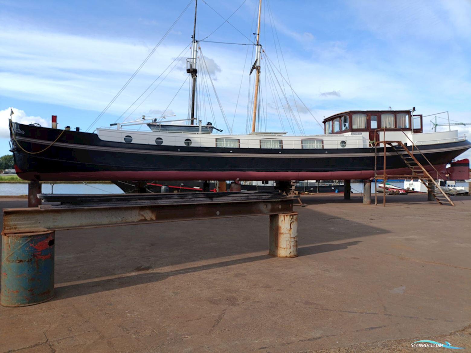 Luxemotor Woonschip 27.00 Hausboot / Flussboot 1926, mit Daf motor, Niederlande