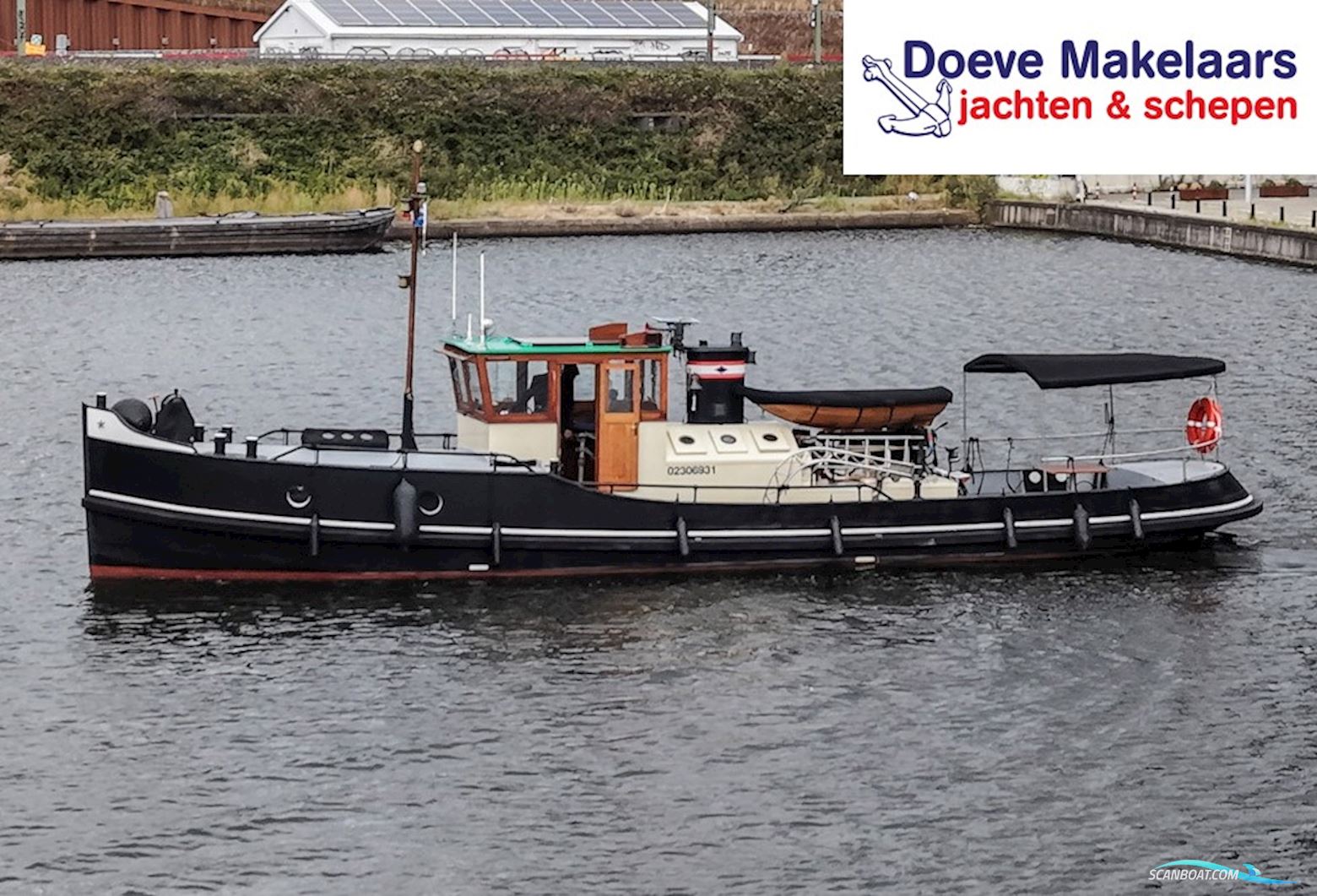 Motorsleepboot Carbon 15.63 Met Cbb Hausboot / Flussboot 1914, mit GM Detroit<br />671 motor, Niederlande