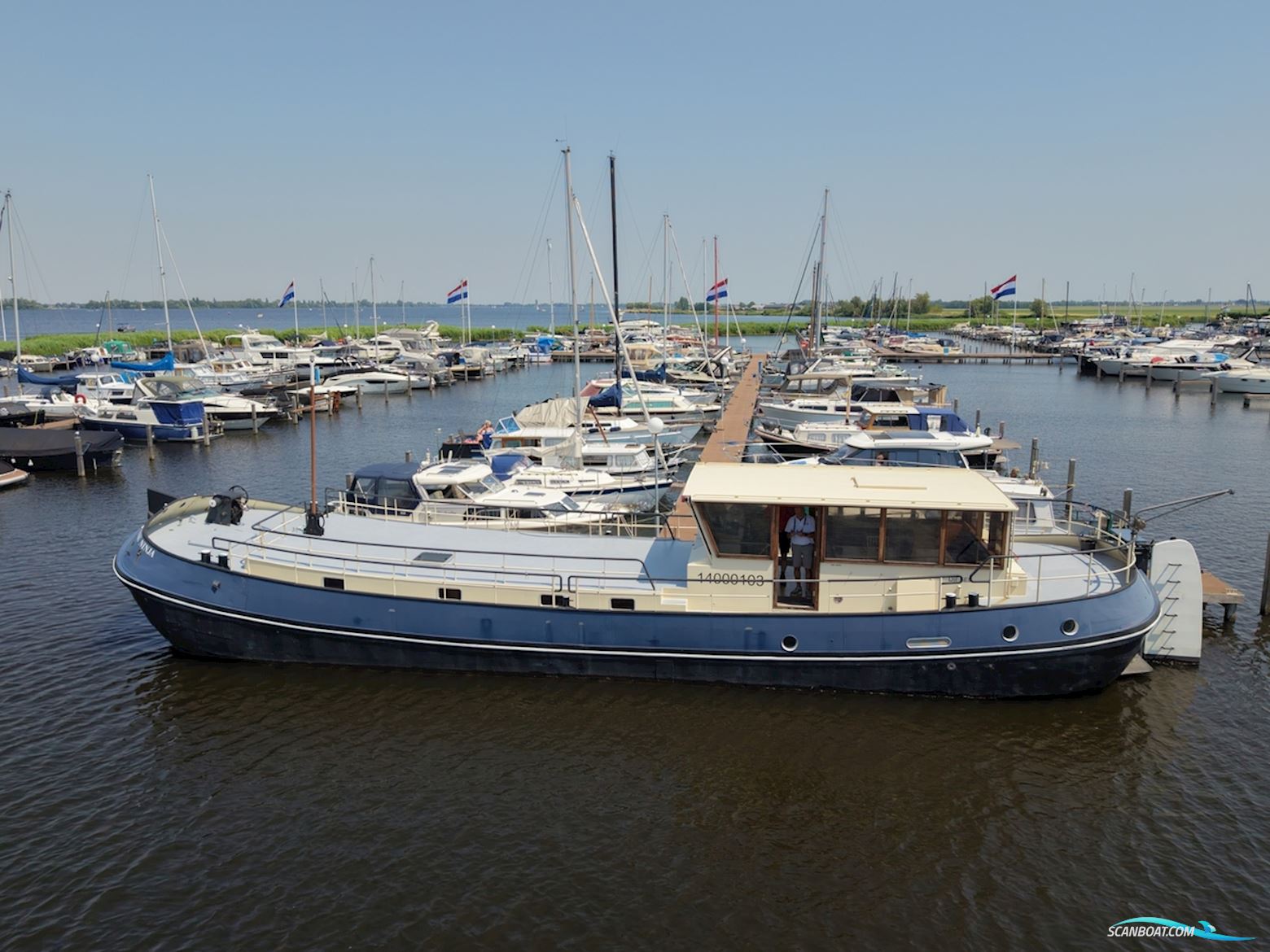 Motortjalk 19.95 Hausboot / Flussboot 1903, Niederlande