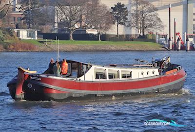 Motortjalk 21.40, Met Ubc Hausboot / Flussboot 1913, mit Daf<br />575 motor, Niederlande