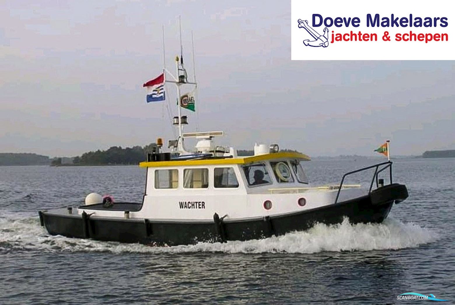 Motorvlet 10.25 Hausboot / Flussboot 1951, mit GM<br />3-71N motor, Niederlande