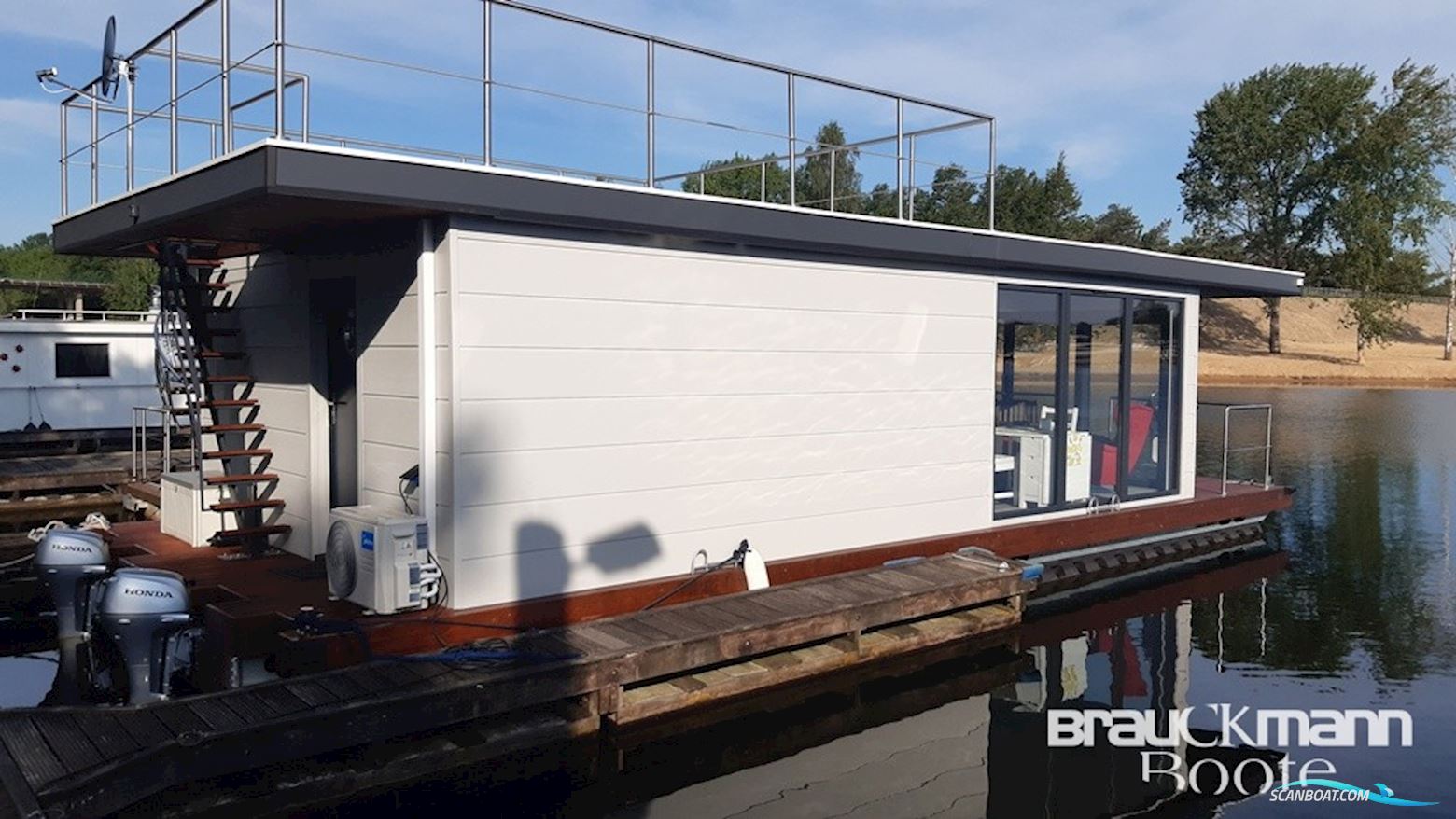 Naturadom Araphama XL Hausboot / Flussboot 2026, mit Honda motor, Polen