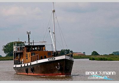 Norderwerft Wohnschiff Hausboot / Flussboot 1927, mit Hanomag motor, Deutschland