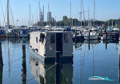 Sejlende Husbåd Hausboot / Flussboot 2023, mit Torqeeoo El-Motor motor, Dänemark