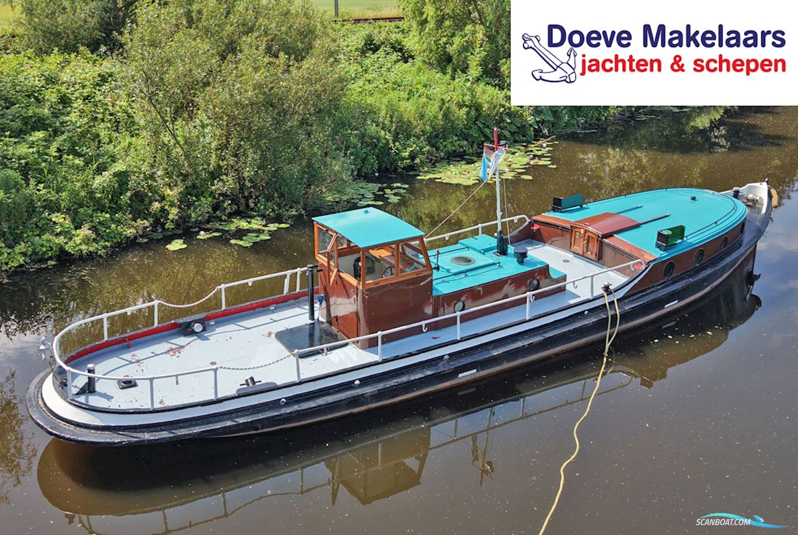 Shipdock I, ex Directievaartuig 14.23 Hausboot / Flussboot 1910, mit Kromhout<br />LS4 motor, Niederlande