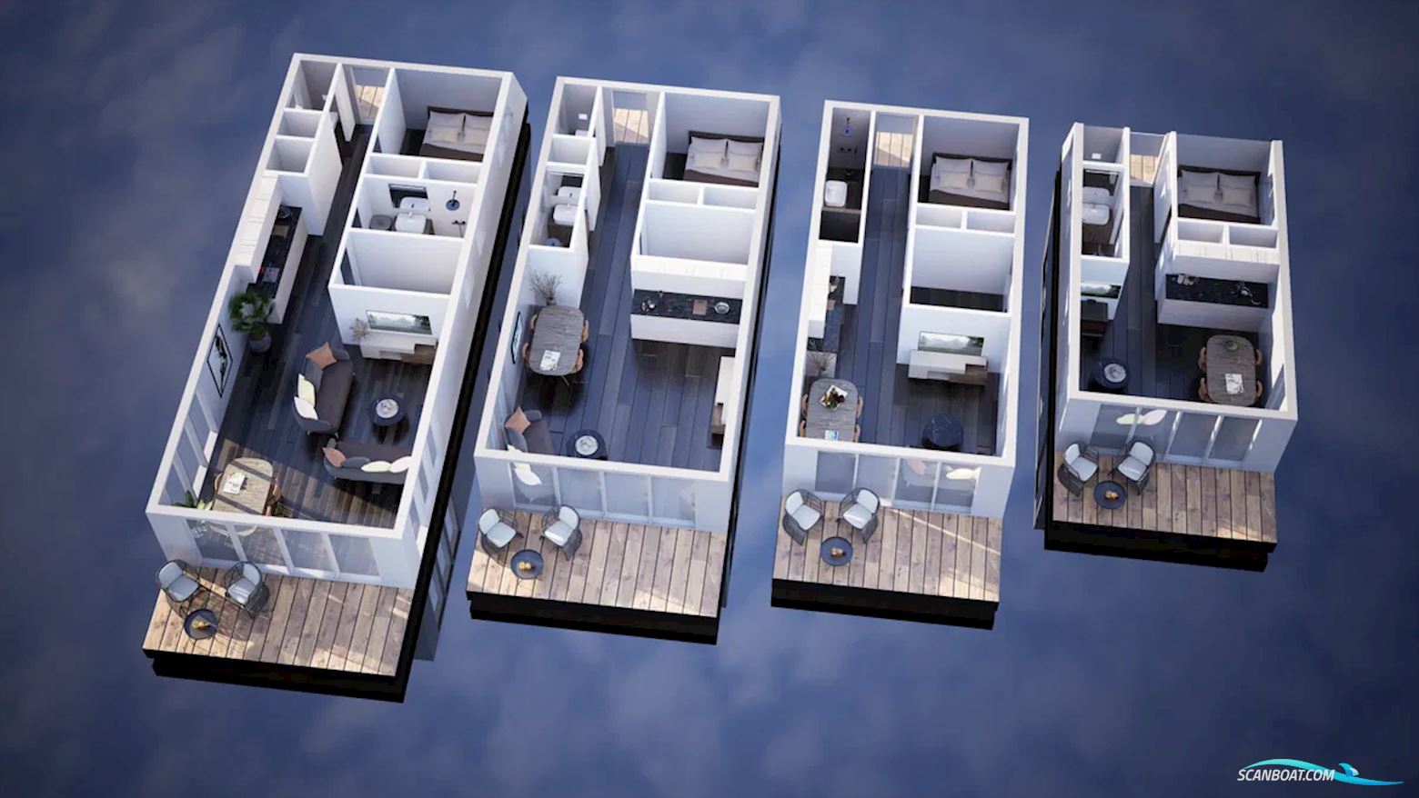 SL Houseboat Marina Den Oever, inclusief ligplaats