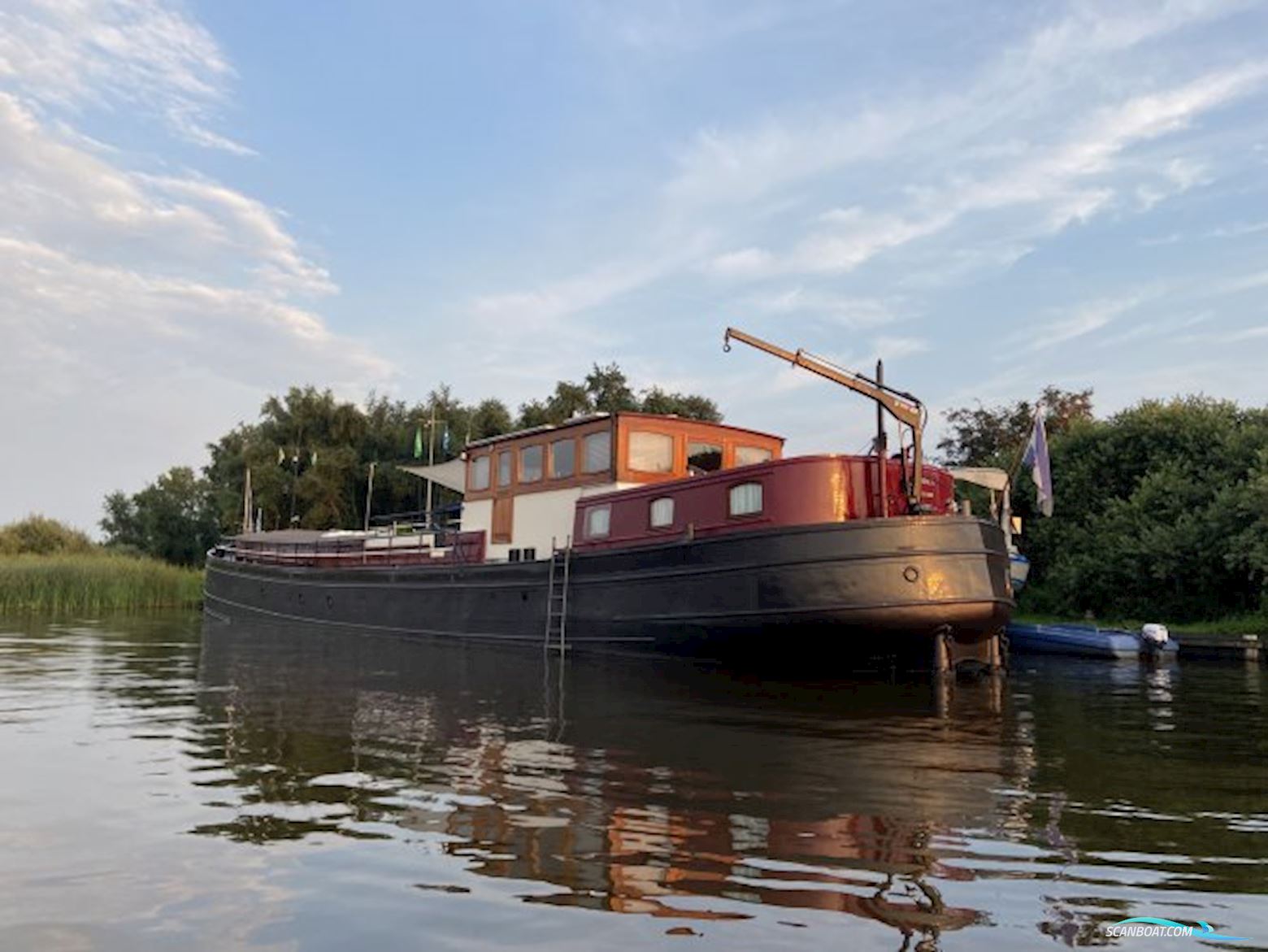 Spits, Woonschip 30 M Hausboot / Flussboot 1937, mit Caterpillar motor, Niederlande