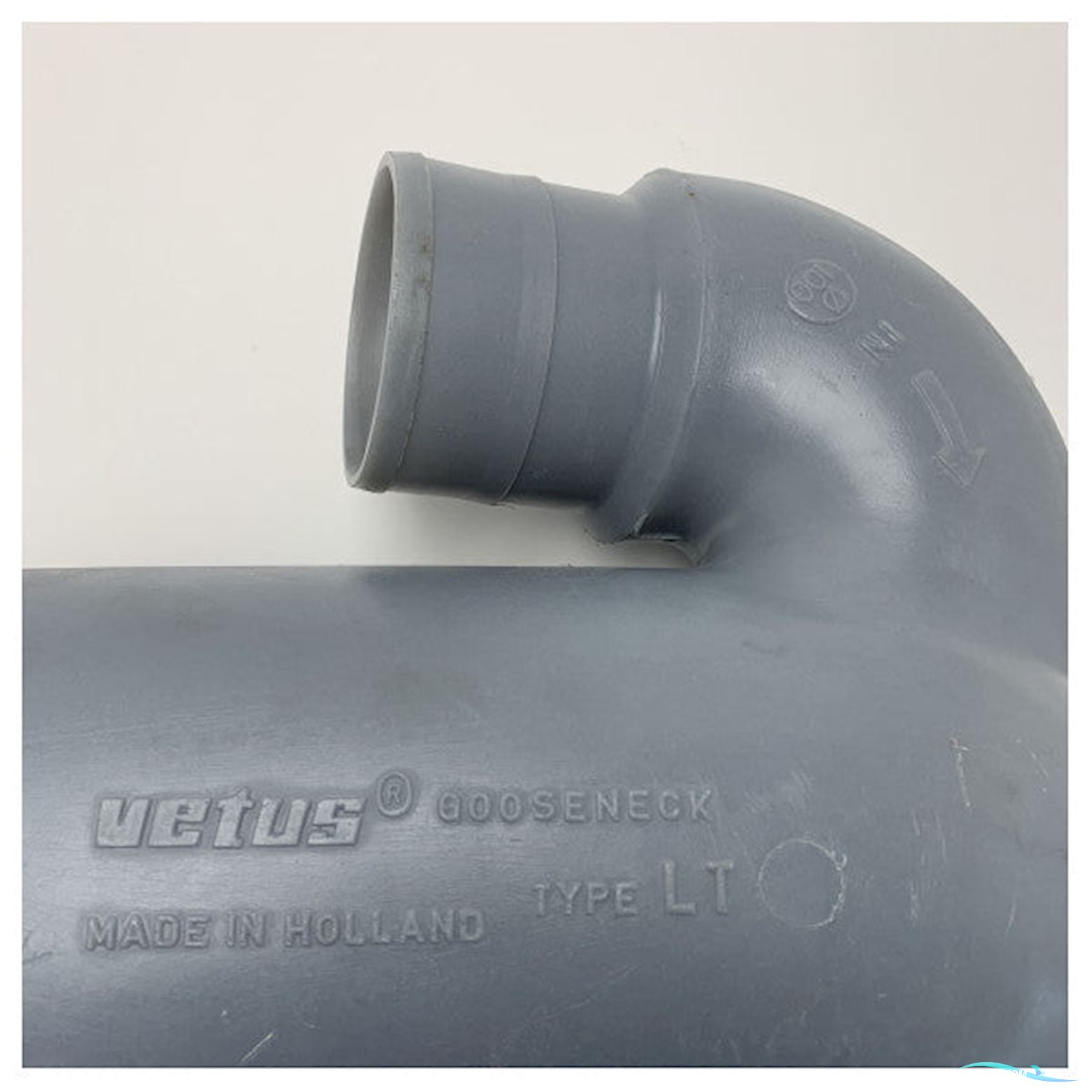 Vetus LT100 100 mm Gooseneck - Zwanenhals Exhaust Muffler