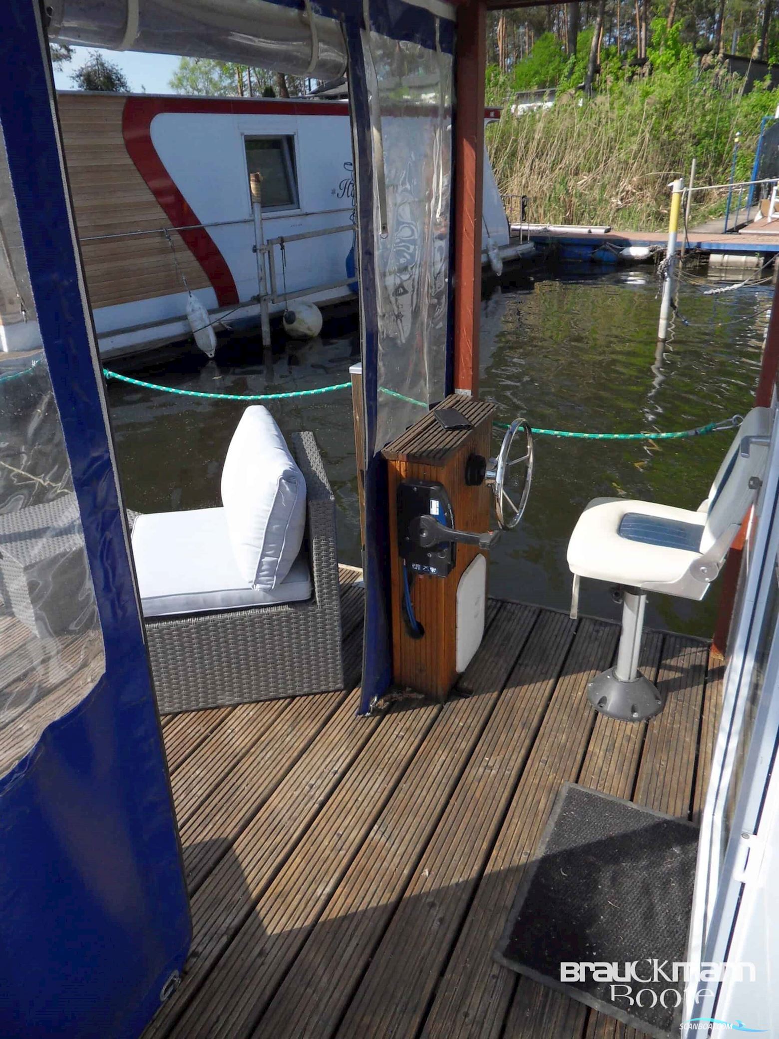 Werft Plaue Hausboot