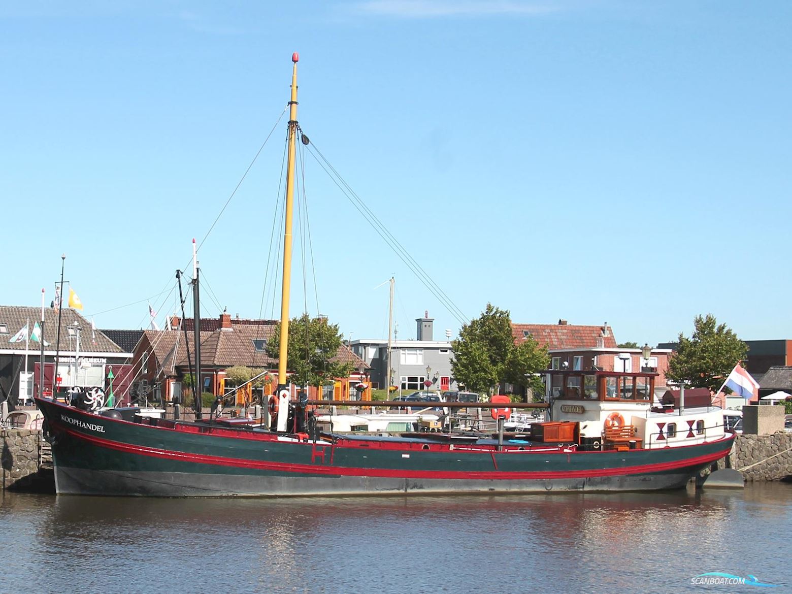 Zuiderzee Klipper Hausboot / Flussboot 1912, mit Scania motor, Niederlande