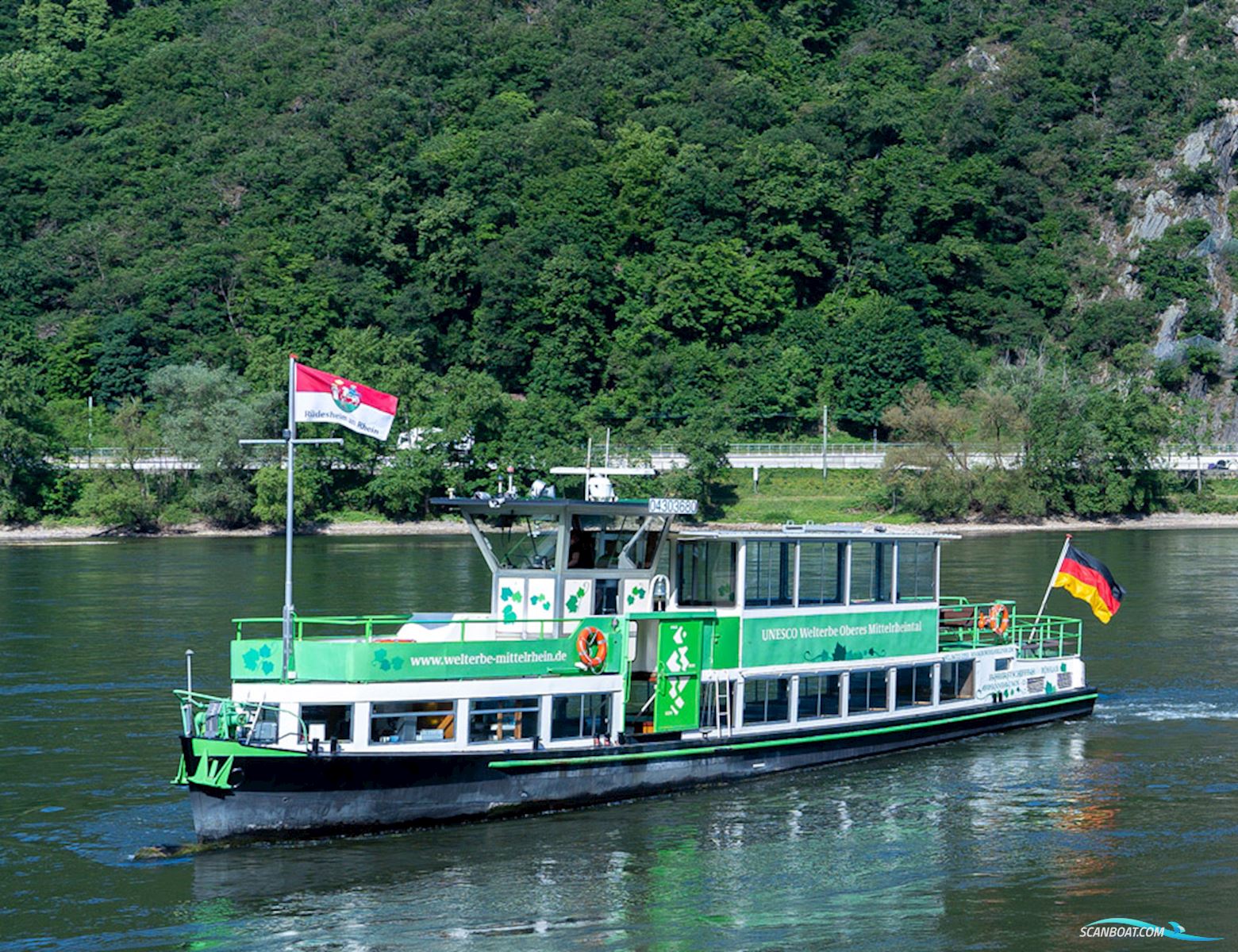 Dagpassagiersschip 50 pers met UBC