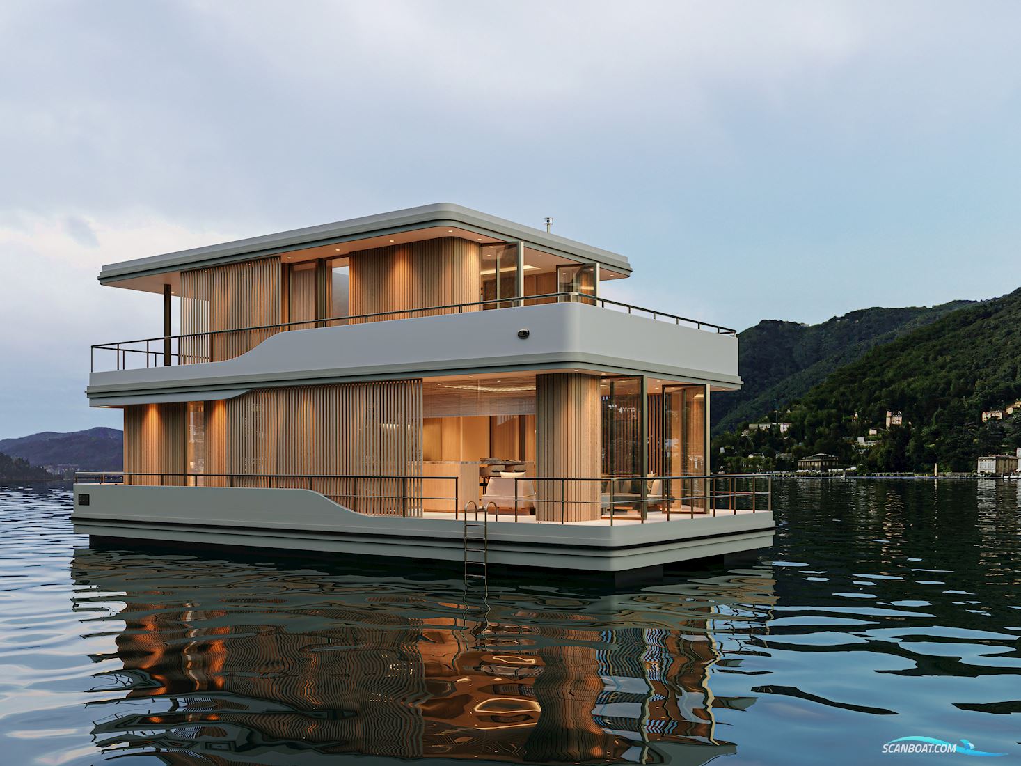 Davy & Orsted Prestige 100 Huizen aan water 2026, met BlueSpin motor, The Netherlands