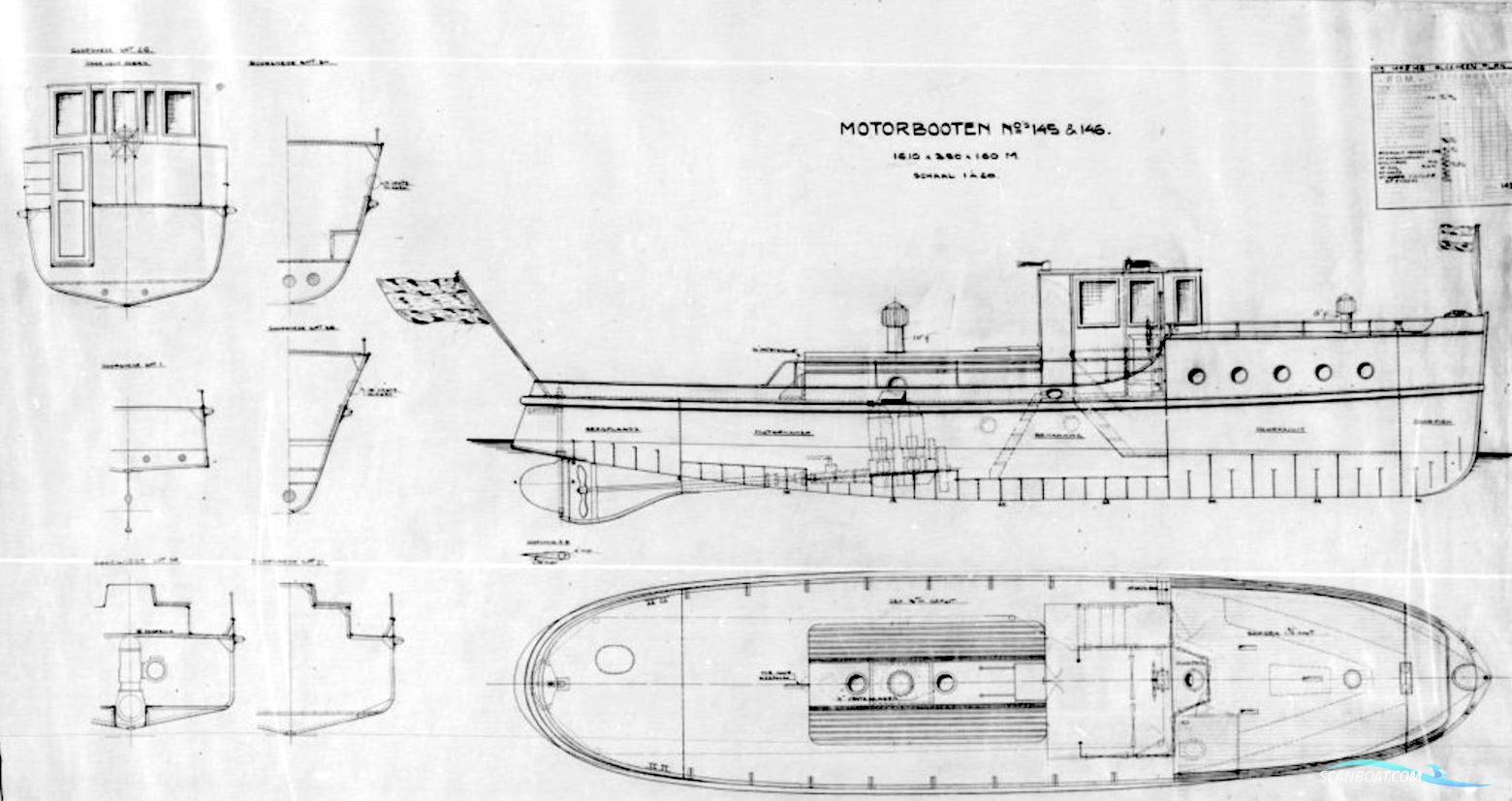 Dockyard 13, Motor tender