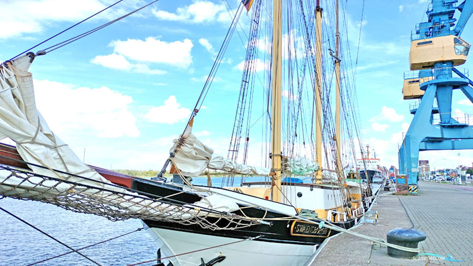 Drie mast Topzeil Schoener Swaensborgh