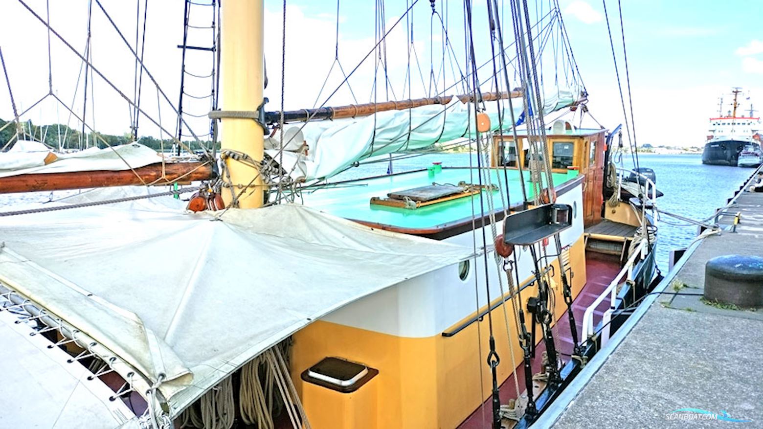 Drie mast Topzeil Schoener Swaensborgh