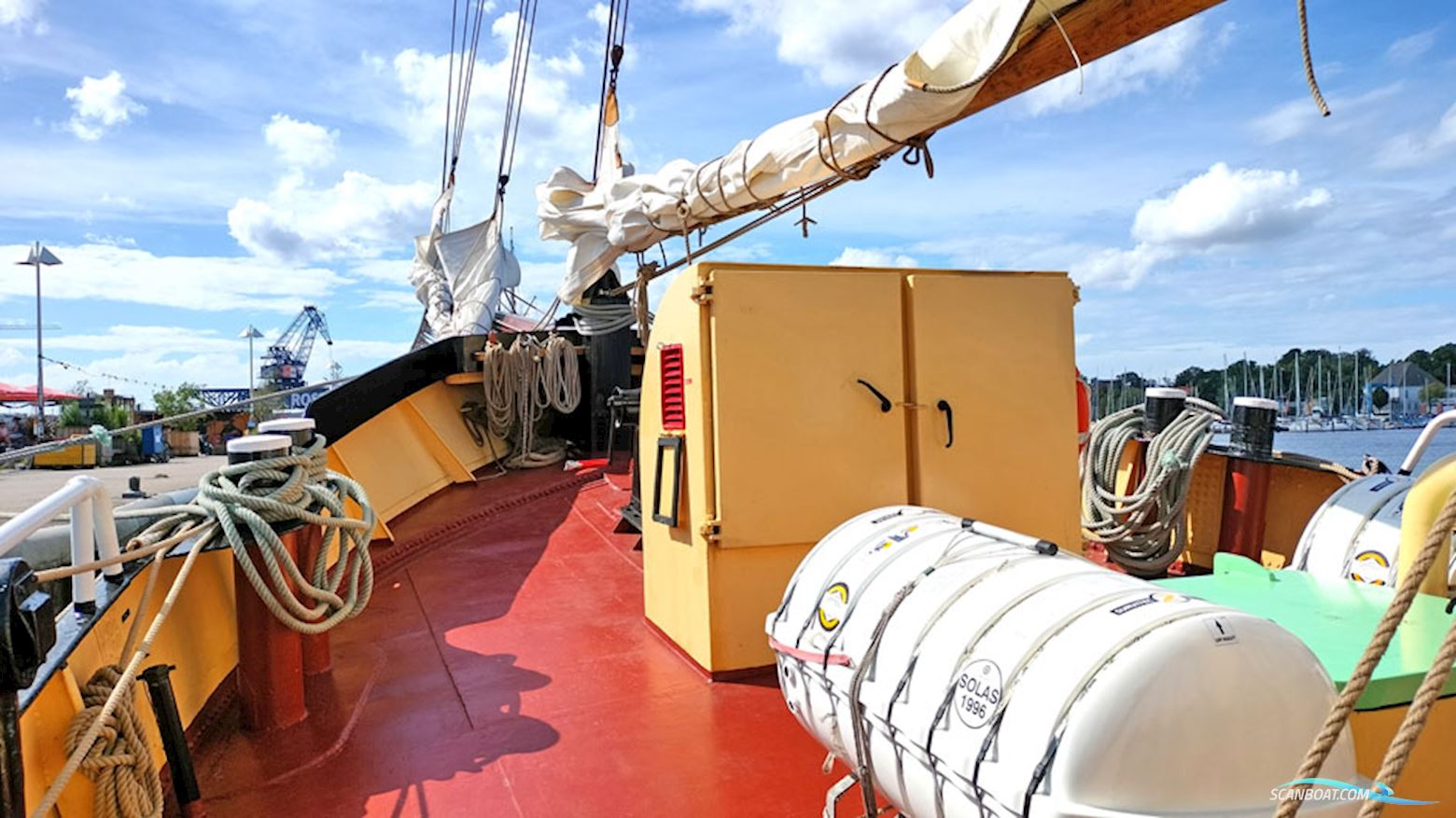 Drie mast Topzeil Schoener Swaensborgh