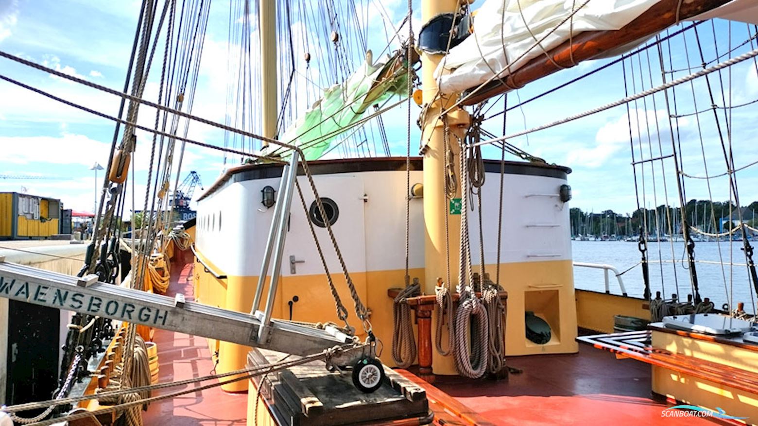 Drie mast Topzeil Schoener Swaensborgh