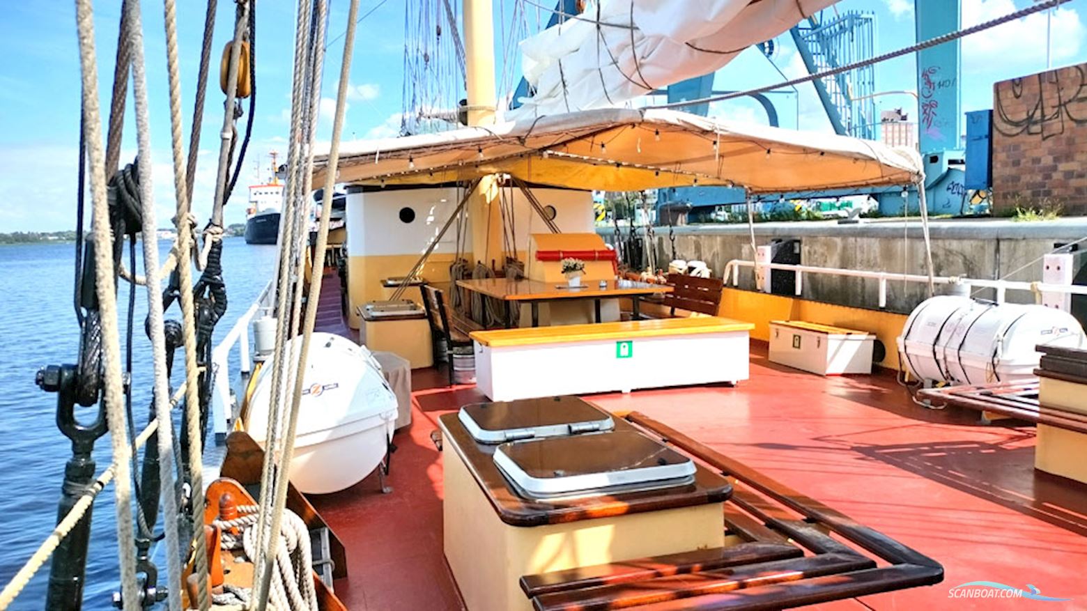 Drie mast Topzeil Schoener Swaensborgh