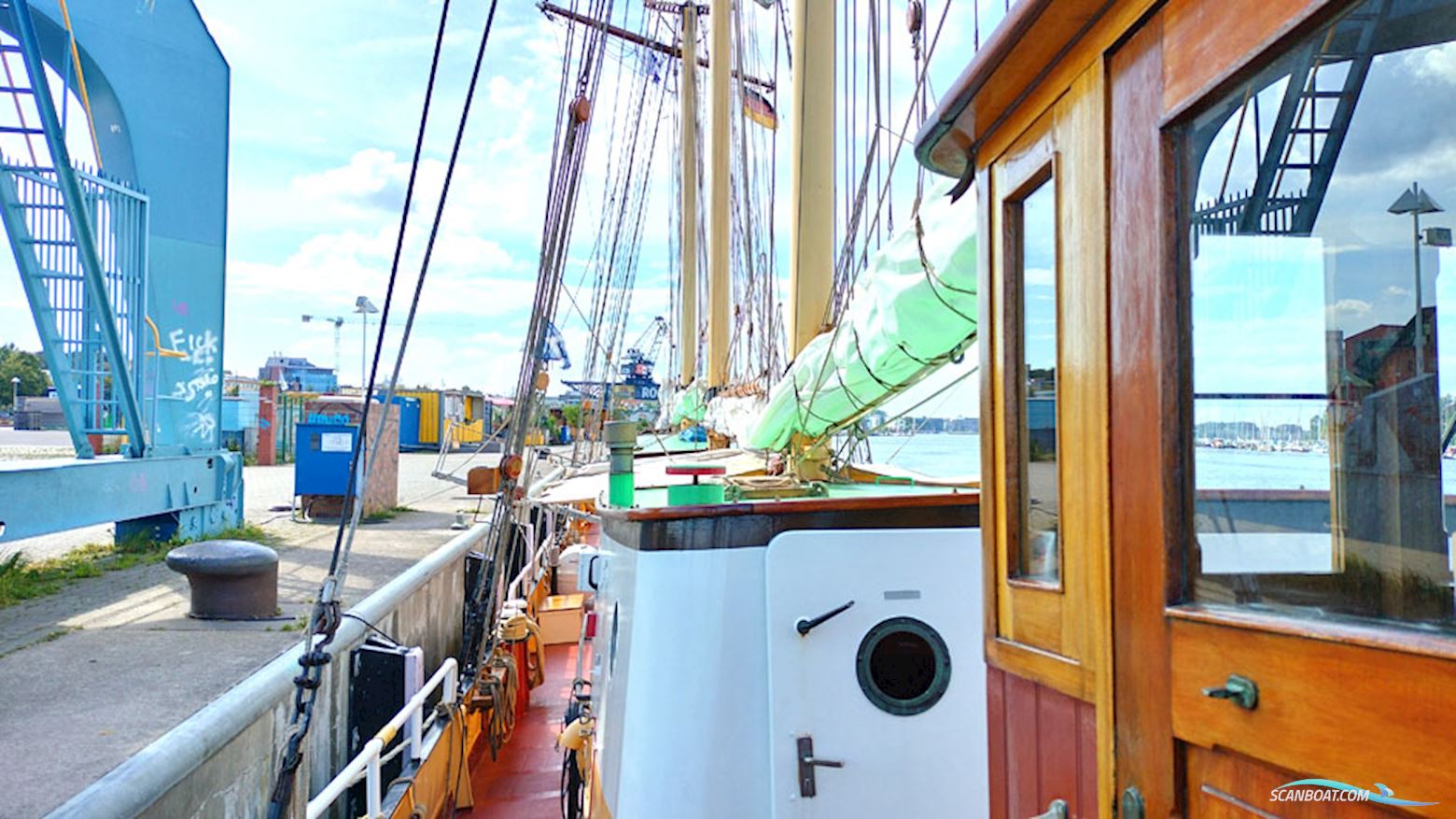 Drie mast Topzeil Schoener Swaensborgh