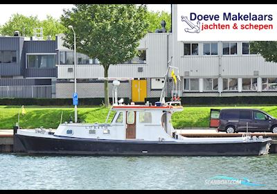Duwsleepboot Werkvaartuig 16.85, Cvo Rijn Huizen aan water 1965, met John Deere<br />6068Tfm75 motor, The Netherlands
