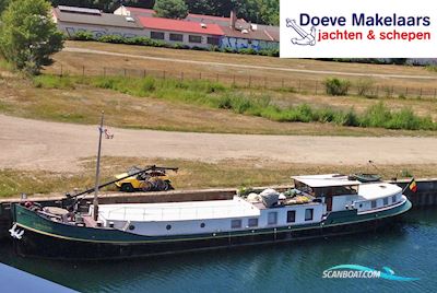 Katwijker 26.13 Varend Woonschip met CBB Huizen aan water 1920, met Scania Vabis<br />D10R01 motor, The Netherlands