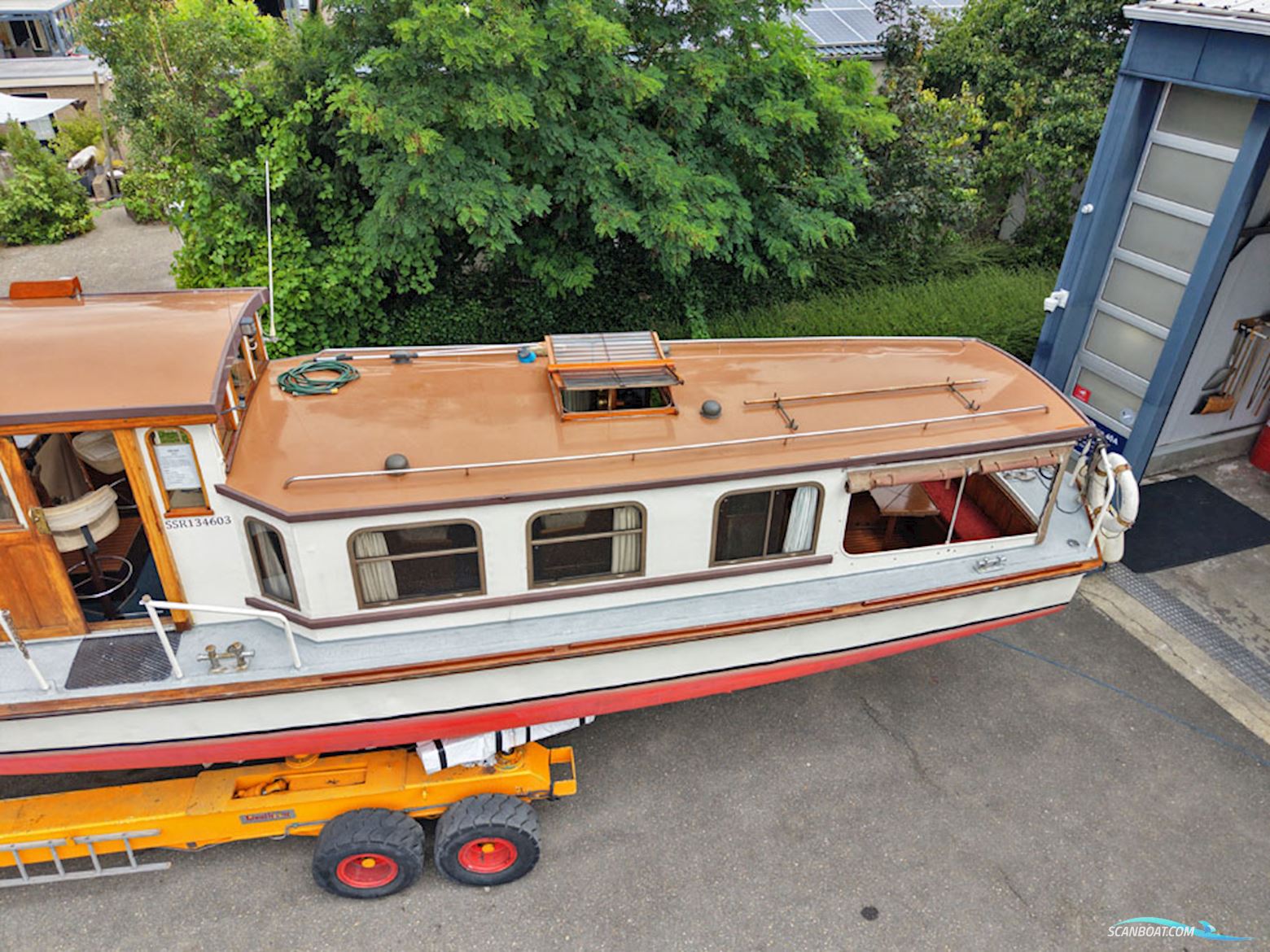 Klassiek Motorjacht 13.80, ex Barkasse