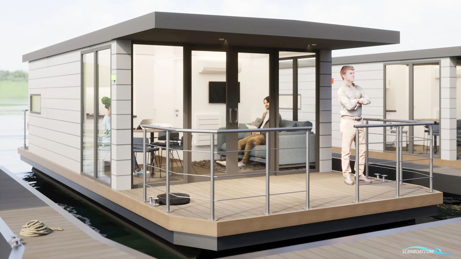 La Mare Houseboat STB 4.0 (Canalboat 4)