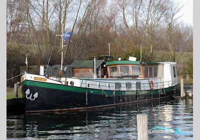 Luxe Motor 21.01 met CBB Huizen aan water 1925, met DAF<br />615 motor, The Netherlands