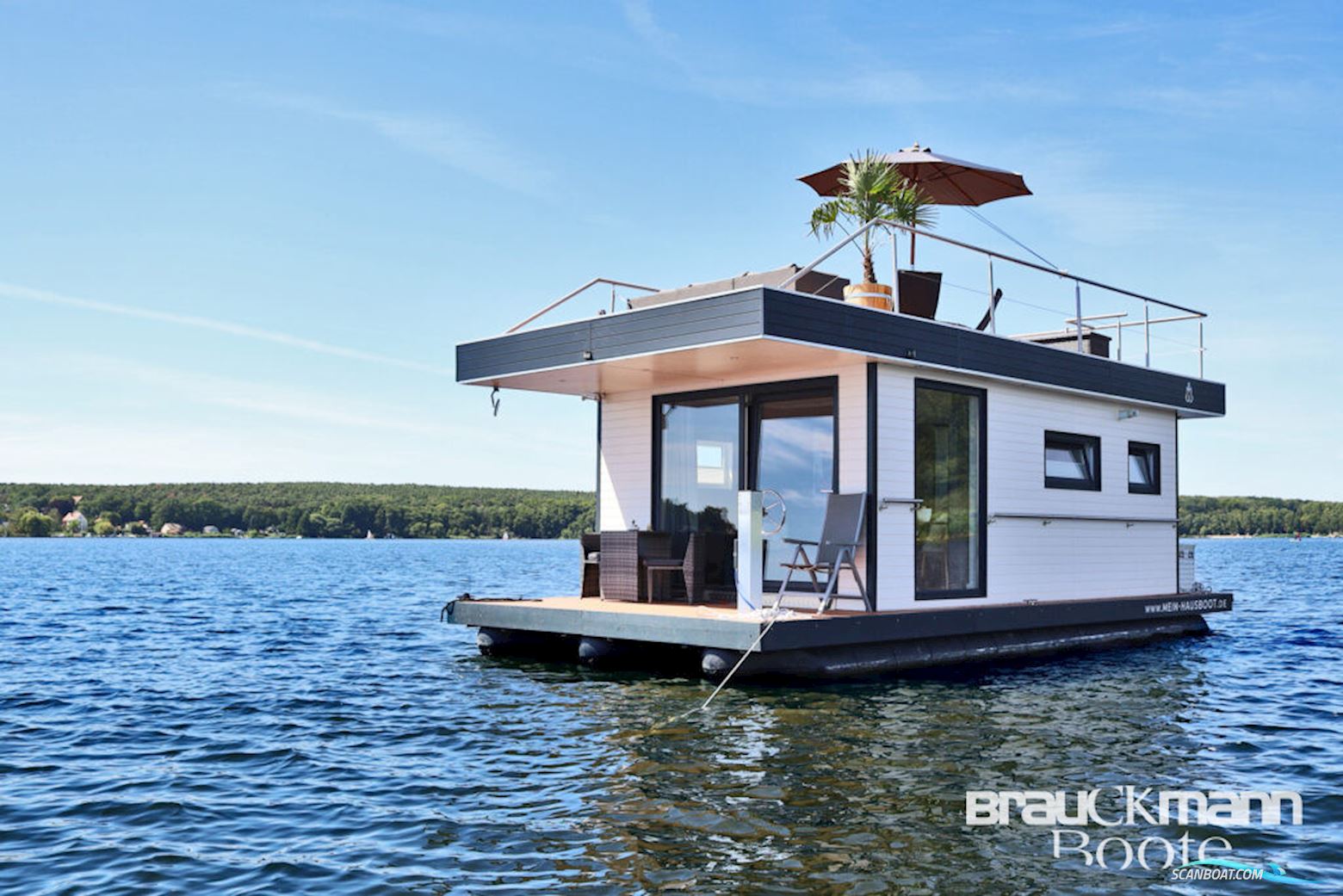 Mein-Hausboot Smart Huizen aan water 2024, met Yamaha Motor Company motor, Duitsland